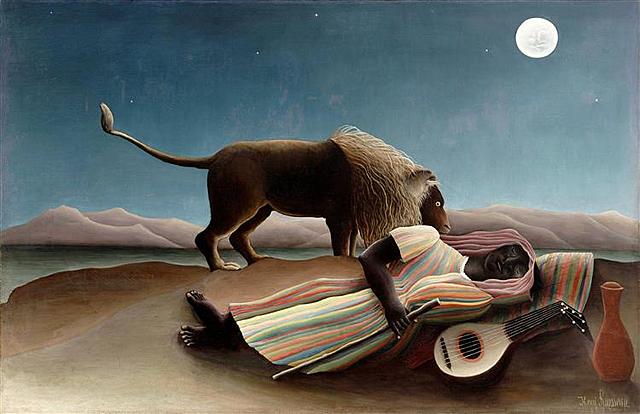 La gitana durmiendo, Rousseau