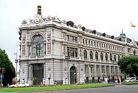 Inauguración del edificio del  banco de España