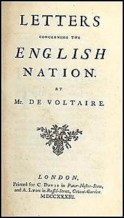 Voltaire- Cartas filosóficas