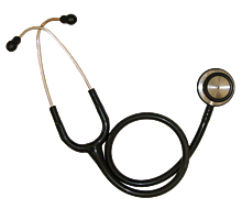 Rene Laennec inventa el estetoscopio .