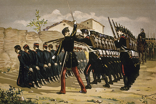 La descomposición del sistema(1856-1868)