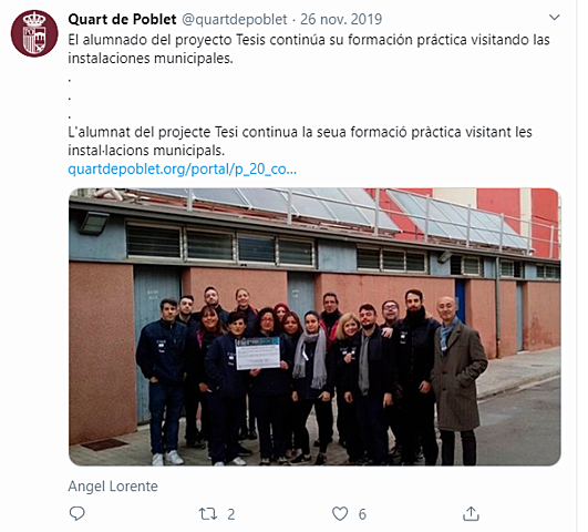 Visita a las instalaciones municipales