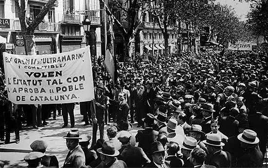 APROVACIÓ ESTATUT AUTONOMIA CATALUNYA