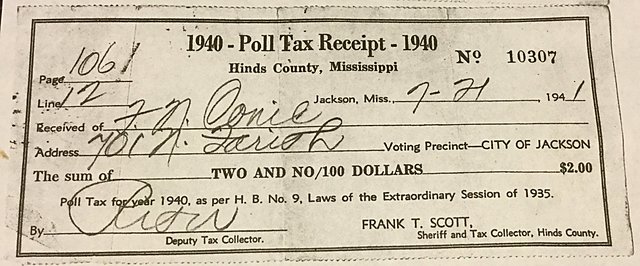 The End of Poll Taxes