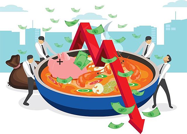 วิกฤต ต้มยำกุ้ง ฟองสบู่แตก