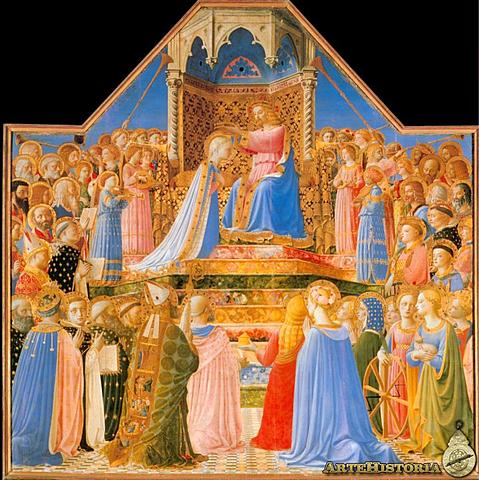 La Coronación de la Vírgen (Fra Angélico)