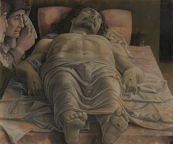 Lamentación sobre Cristo Muerto (Andrea Mantegna, Milán)
