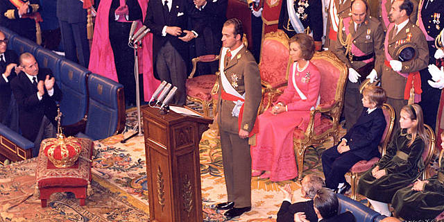 Proclamación Juan Carlos I