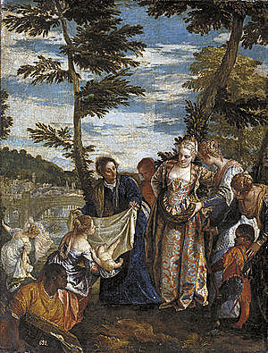 Moisés Salvado de las Aguas (Paolo Veronese, Madrid)