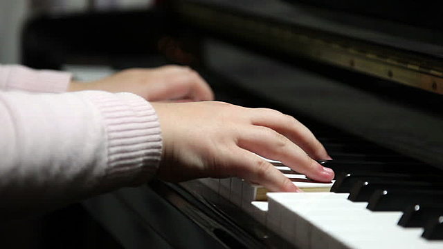 My uncle taught me to play the piano