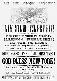 Abraham Lincoln is Elected President