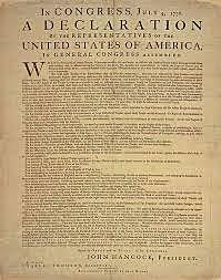 The Declaration of Independence