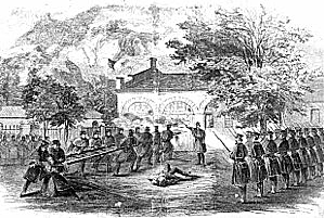 John Brown attacks Harper's Ferry