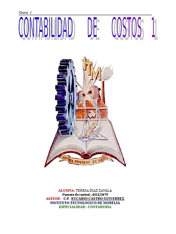 CONTABILIDAD GENERAL Y DE COSTOS