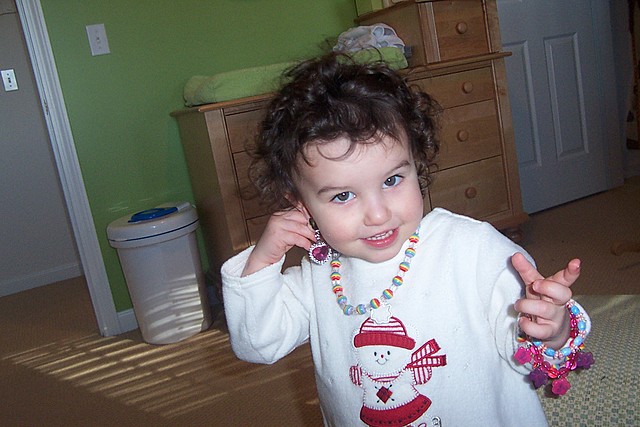 Empecé a hablar y andar.