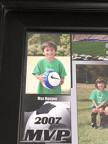 Empecé jugar futbol