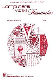 Primera revista en humanidades digitales