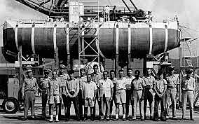 The Trieste Explores the Mariana Trench