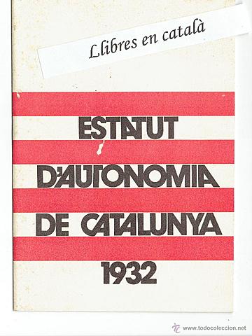 S'aprova a les Corts l'Estatut d'Autonomia de Catalunya.