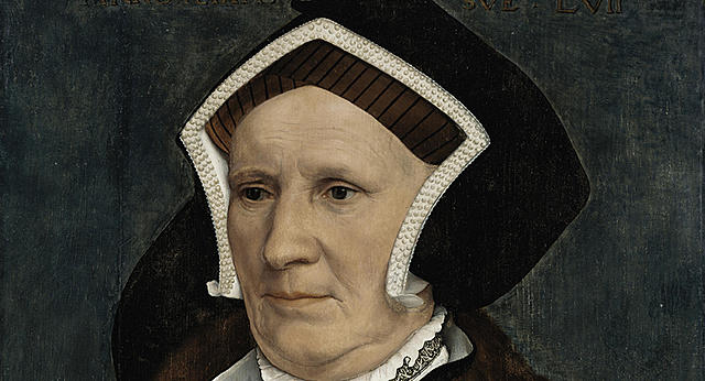 Lady Margret Butts painting by Holbein for Renaissance arts