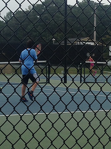 Empecé a jugar tenis