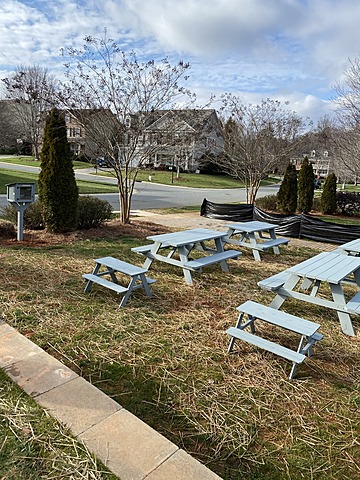 Hice mi proyecto de eagle (para Boy Scouts)