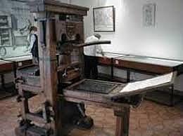 Printing press is made