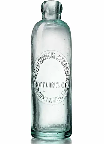 The first bottle of coke