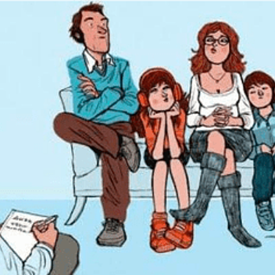 Timeline: Enfoque sistémico en el estudio de la familia "terapia familiar sistémica".