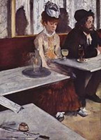 Eduard Degas "L'Absinth"