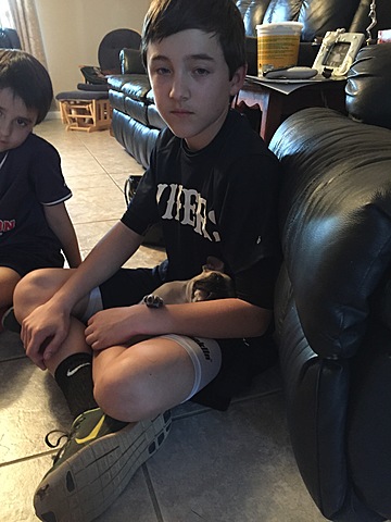 Obtuve mi perro Reggie.