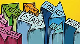Timeline: LA CONFORMACION DE UN ESTADO LAICO, CIVIL Y DEMOCRATICO