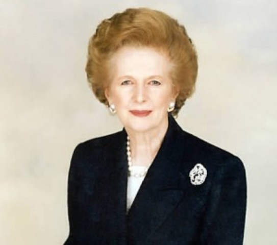 Margaret Thatcher First Woman Prime Minister of Great Britain