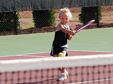 Empecé a jugar al tenís