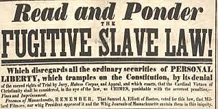 The Fugitive Slave Act