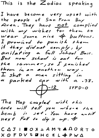 Further Zodiac Communications (Part 2)