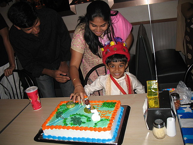 Tuve mi quinto cumpleaños