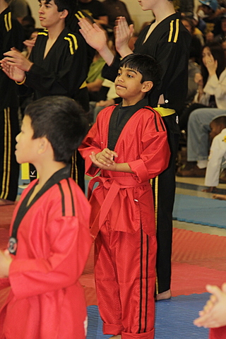 Competí en Tae-Kwon-Do
