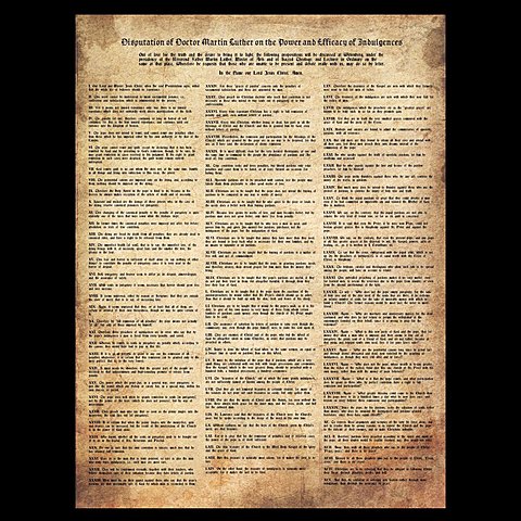 Martin Luther and the Protestant Reformation- 95 Theses