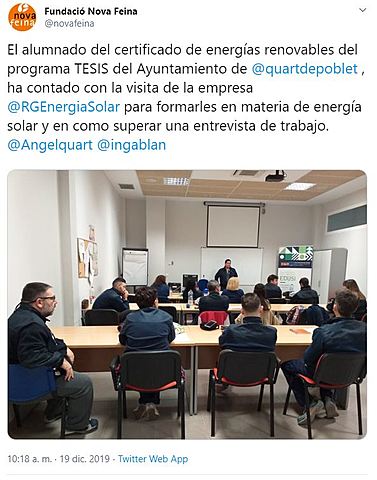 Visita de RG Energia Solar