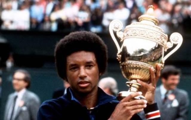 Arthur Ashe First Black man to win Wimbledon