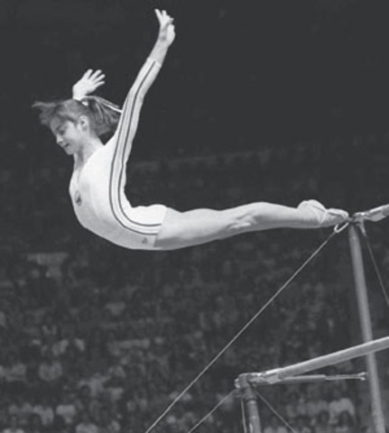 Nadia Comaneci given seven perfect tens