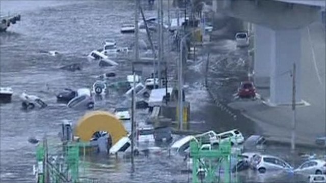 Big Earthqauke And Tsunami In Japan