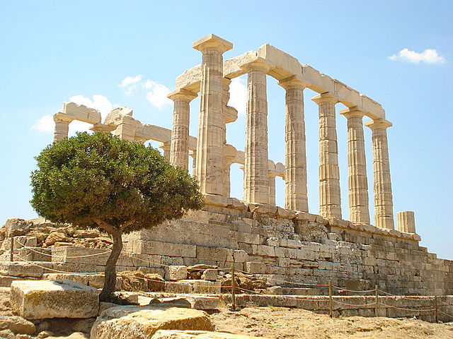 Temple de Posidó al cap de Sunion