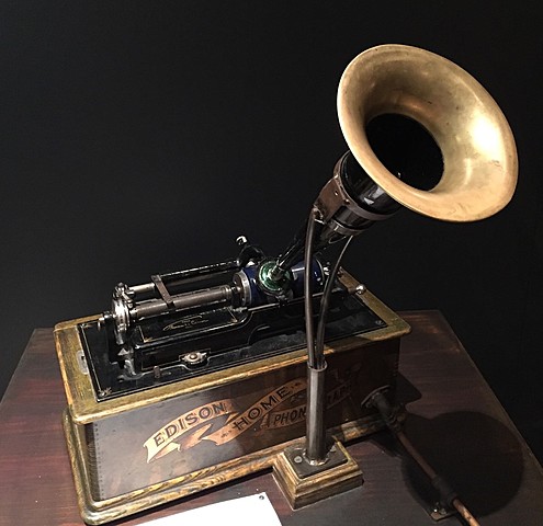 Invención del fonógrafo por Thomas Édison