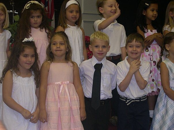 Tuve me primera dia de escuela.