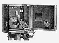 Cine con cinematografo de Lumiere