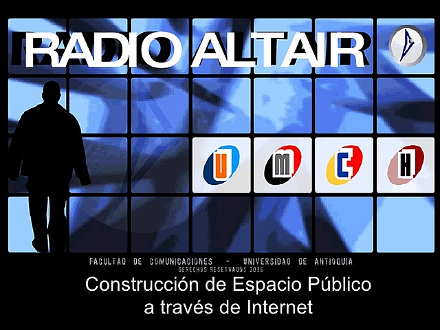 Radio online, gracias a un grupo de estudiantes de la universidad de Antioquia, que quieren innovar con un proyecto llamado Altair.