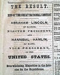 The Election of 1860