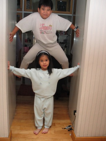 I started walking! And climbed!